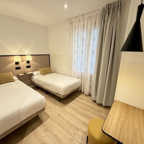 Habitación twin con baño